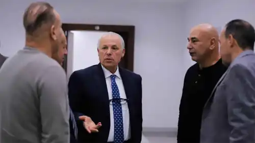 حسام حسن مع هاني أبو ريدة