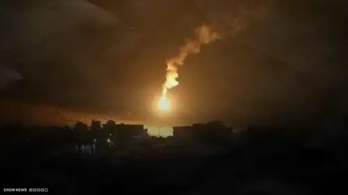 الغارة الإسرائيلية على مخيم عين الحلوة