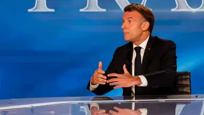 الرئيس الفرنسي إيمانويل ماكرون 