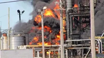 مشهد من انفجار ميناء رجائي الأخير