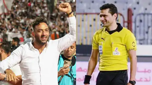 ميدو والحكم محمود البنا