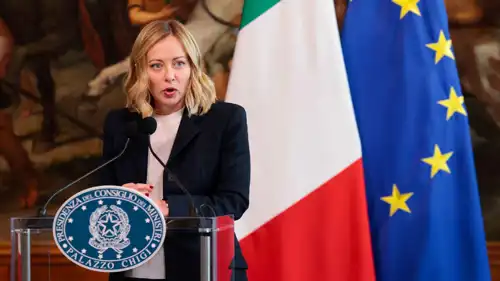 رئيسة الوزراء الإيطالية جيورجيا ميلوني