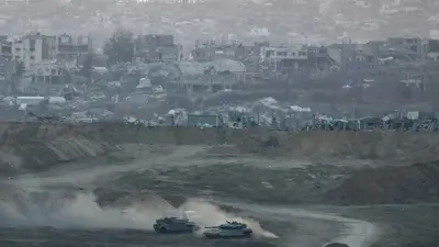 دبابات إسرائيلية في قطاع غزة