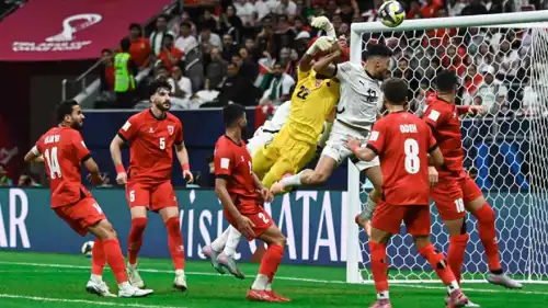 مباراة مصر والأردن في كأس العرب