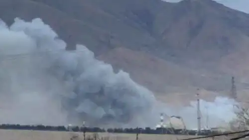 غارة تستهدف مفاعل أراك الإيراني 