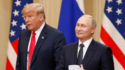 بوتين وترامب في لقاء سابق