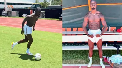 بول بوغبا أثناء استعداداته للعودة للملاعب