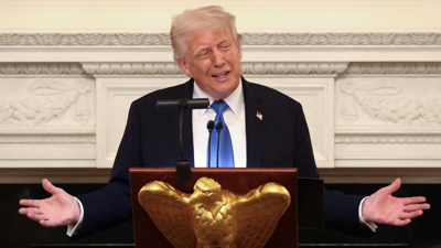 الرئيس الأمريكي دونالد ترامب