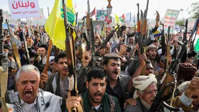 عناصر من مليشيا  الحوثي