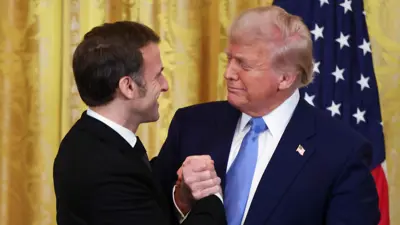 ترامب وماكرون