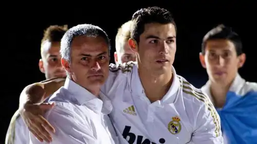 جوزيه مورينيو وكريستيانو رونالدو