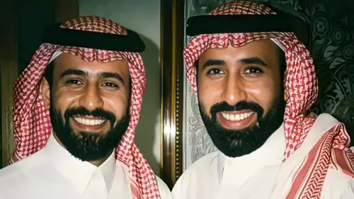 الفنان ناصر الدوسري والكاتب محمد آل مشوط