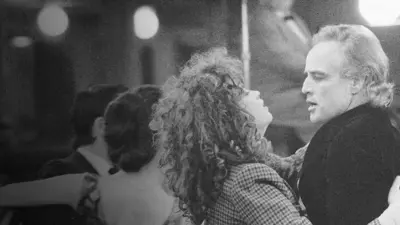 أحد مشاهد فيلم "آخر تانغو في باريس"