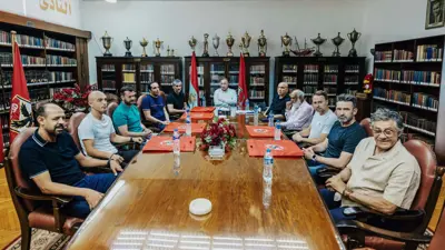 الخطيب والجهاز الفني الجديد 