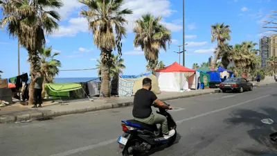 نازحون في بيروت