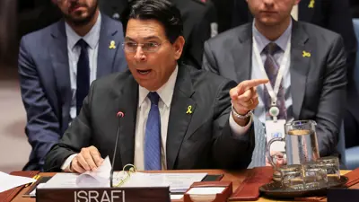السفير الإسرائيلي لدى الأمم المتحدة داني دانون