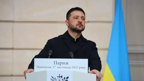 الرئيس الأوكراني فولوديمير زيلينسكي