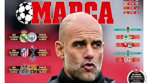 غلاف صحيفة ماركا