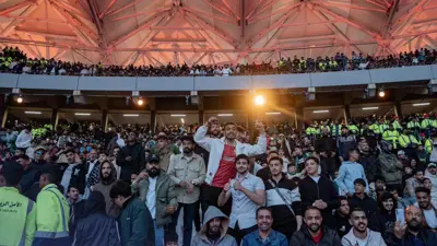 صورة من افتتاح ملعب بنغازي الدولي