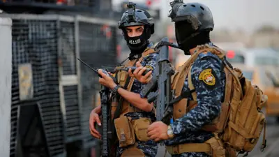 عناصر من الشرطة العراقية