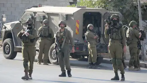 قوات الجيش الإسرائيلي في نابلس