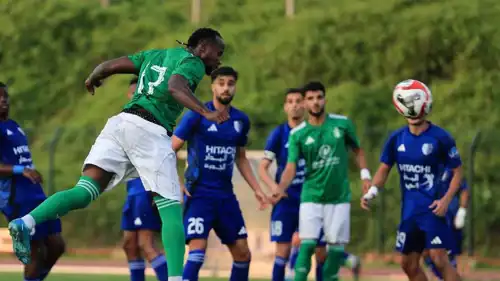 مباراة الأهلي طرابلس والهلال في الدوري الليبي