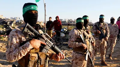 مسلحون من حركة حماس