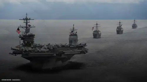 منصة القتال العملاقة الأمريكية تصل الكاريبي