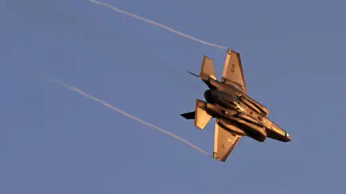 طائرة مقاتلة إسرائيلية من طراز إف-35 