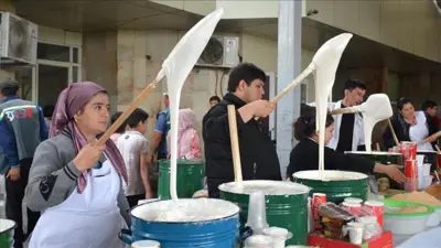 حلويات نيشالدا في أوزبكستان