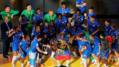 لاعبو تشيلسي يحتفلون بلقب كأس العالم للأندية 2025