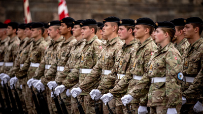 جنود أوكرانيون