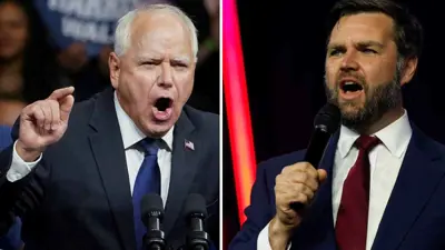 جي.دي.فانس مرشح ترامب لنائب الرئيس وتيم والز مرشح هاريس للمنصب