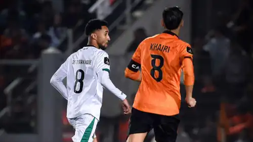 من مباراة الجيش الملكي ونهضة بركان بدوري الأبطال