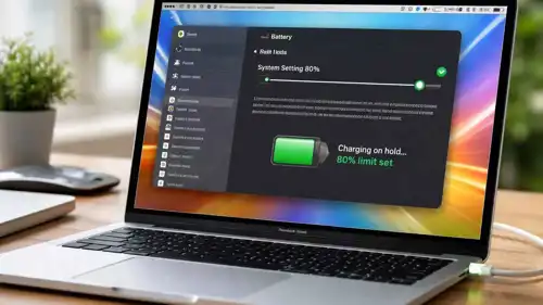 شحن بطارية جهاز ماك