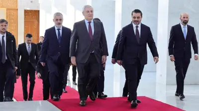 الشيباني خلال استقباله نظيره الإيطالي