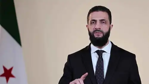 الرئيس السوري أحمد الشرع