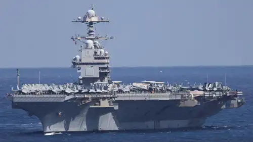حاملة الطائرات العملاقة "جيرالد فورد" تصل الشرق الأوسط