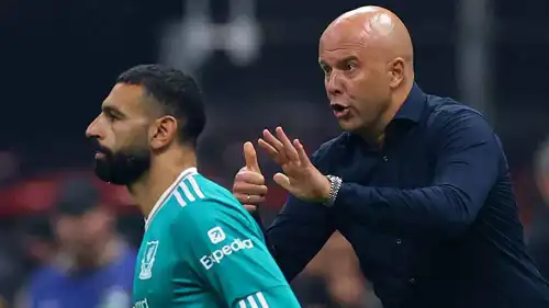 محمد صلاح وآرني سلوت