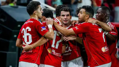 لاعبو الأهلي المصري