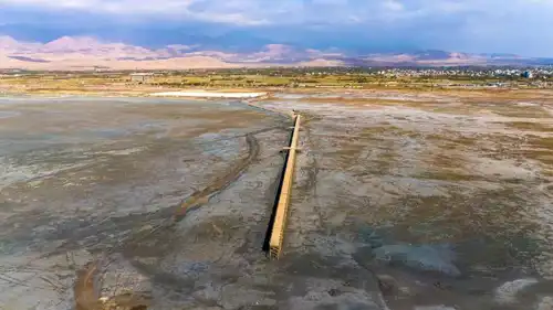 بحيرة أرومية، إحدى أكبر البحيرات المالحة في العالم، أرومية، إيران