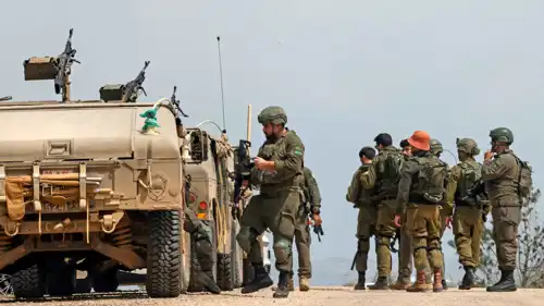 أفراد من الجيش الإسرائيلي في جنوب لبنان