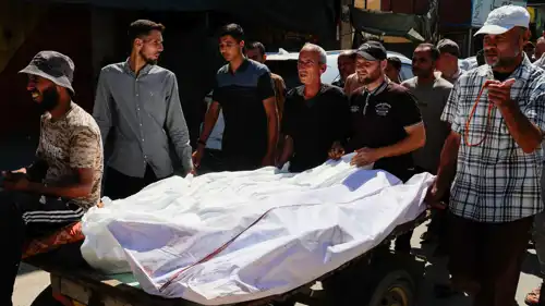 جثامين فلسطينيين في غزة