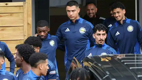 كريستيانو رونالدو في معسكر النصر بالنمسا