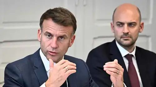 الرئيس الفرنسي إيمانويل ماكرون