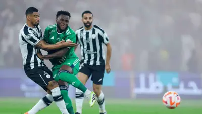 الأهلي والشباب في دوري المحترفين السعودي