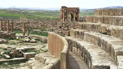 مدينة تيمقاد الجزائرية