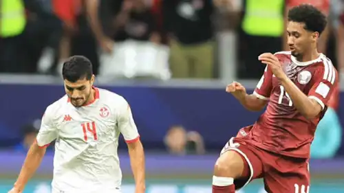 مباراة تونس وقطر في كأس العرب