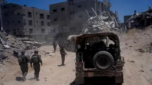 قوات إسرائيلية في قطاع غزة