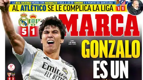 غلاف صحيفة ماركا